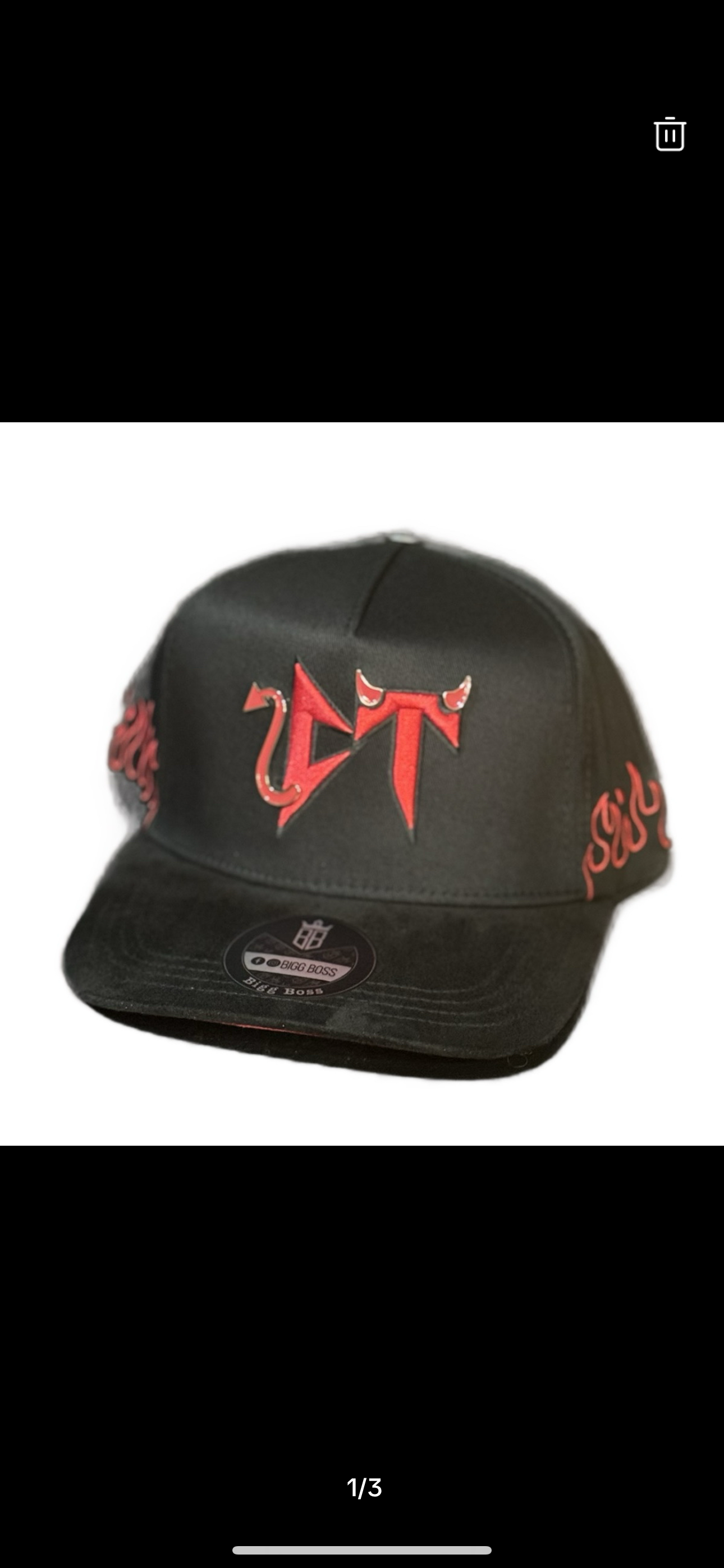 Hat BiggBoss CT Devil Black