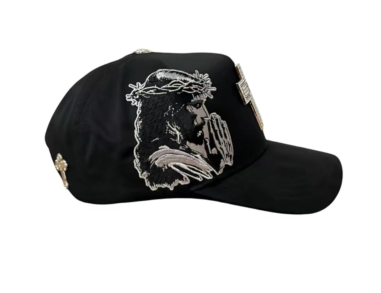 Hat Silver Cross Padre Nuestro