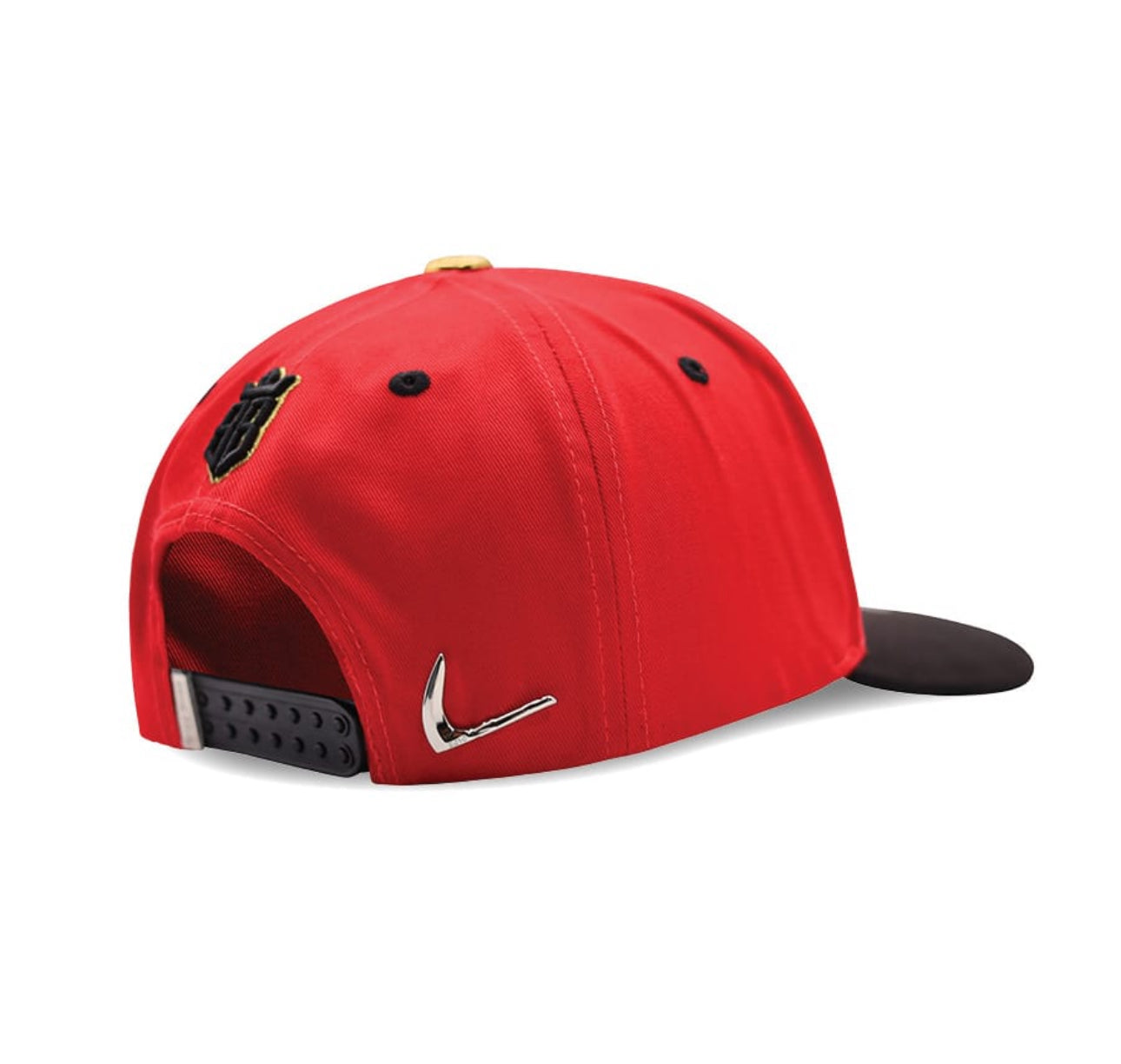 Hat Gold Rooster Red