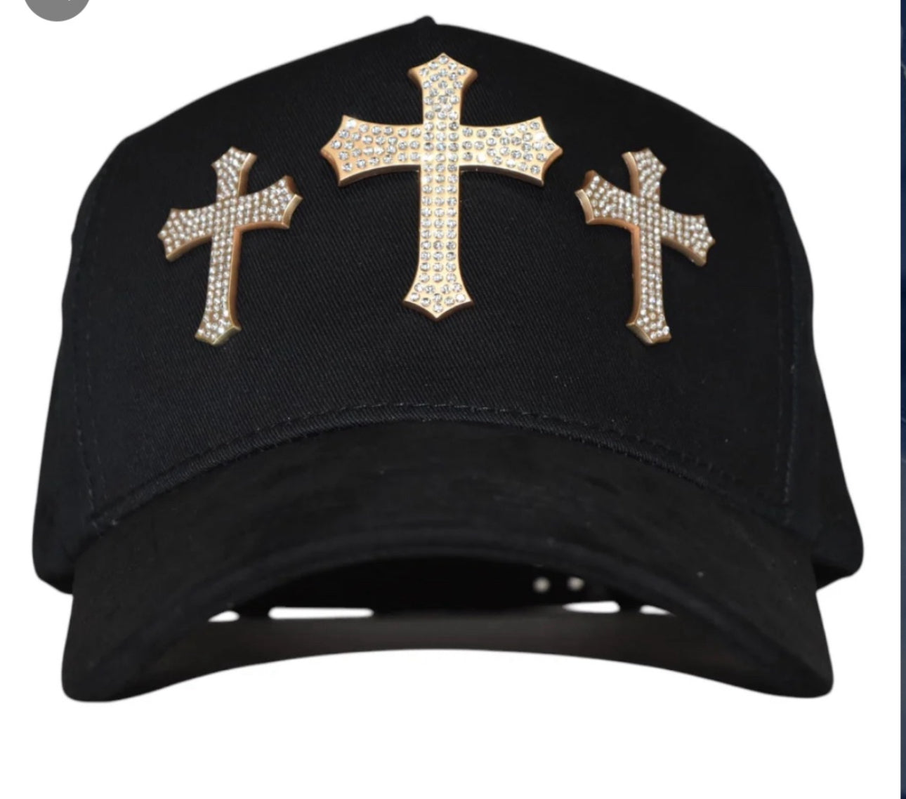 Hat 3 Cruces Rise Gold Crystals