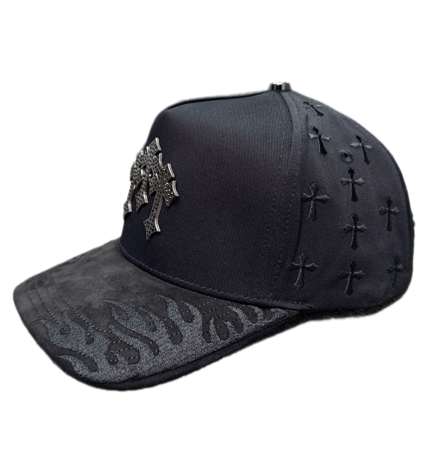 3 Cruces In God We Trust Total BLK