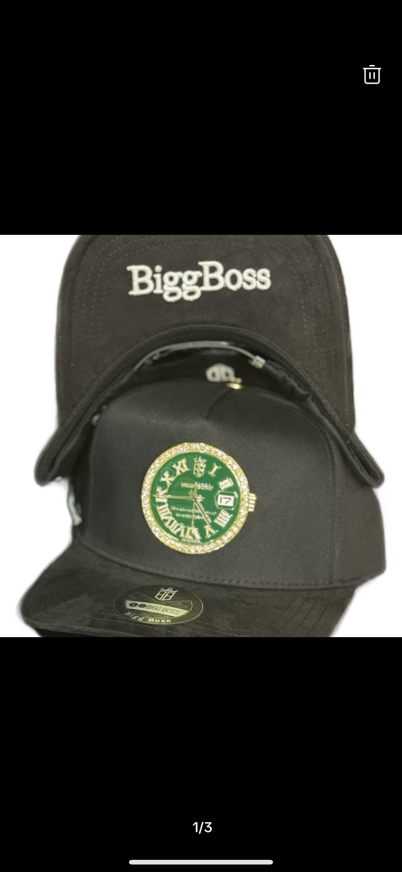 Hat BiggBoss El Rolex Black