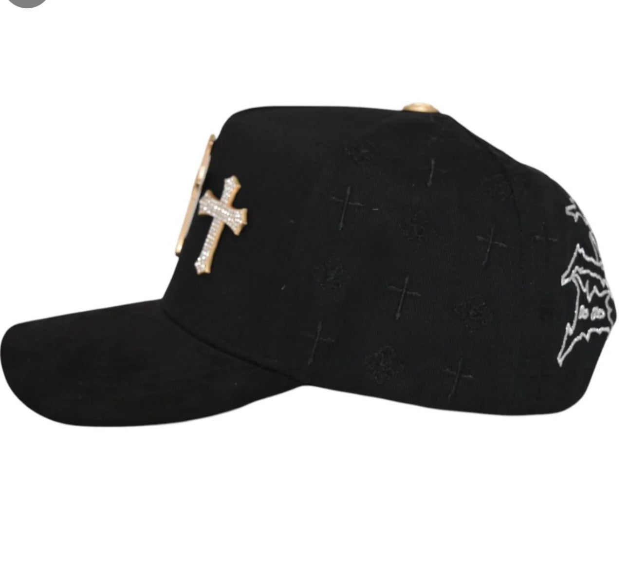 Hat 3 Cruces Rise Gold Crystals