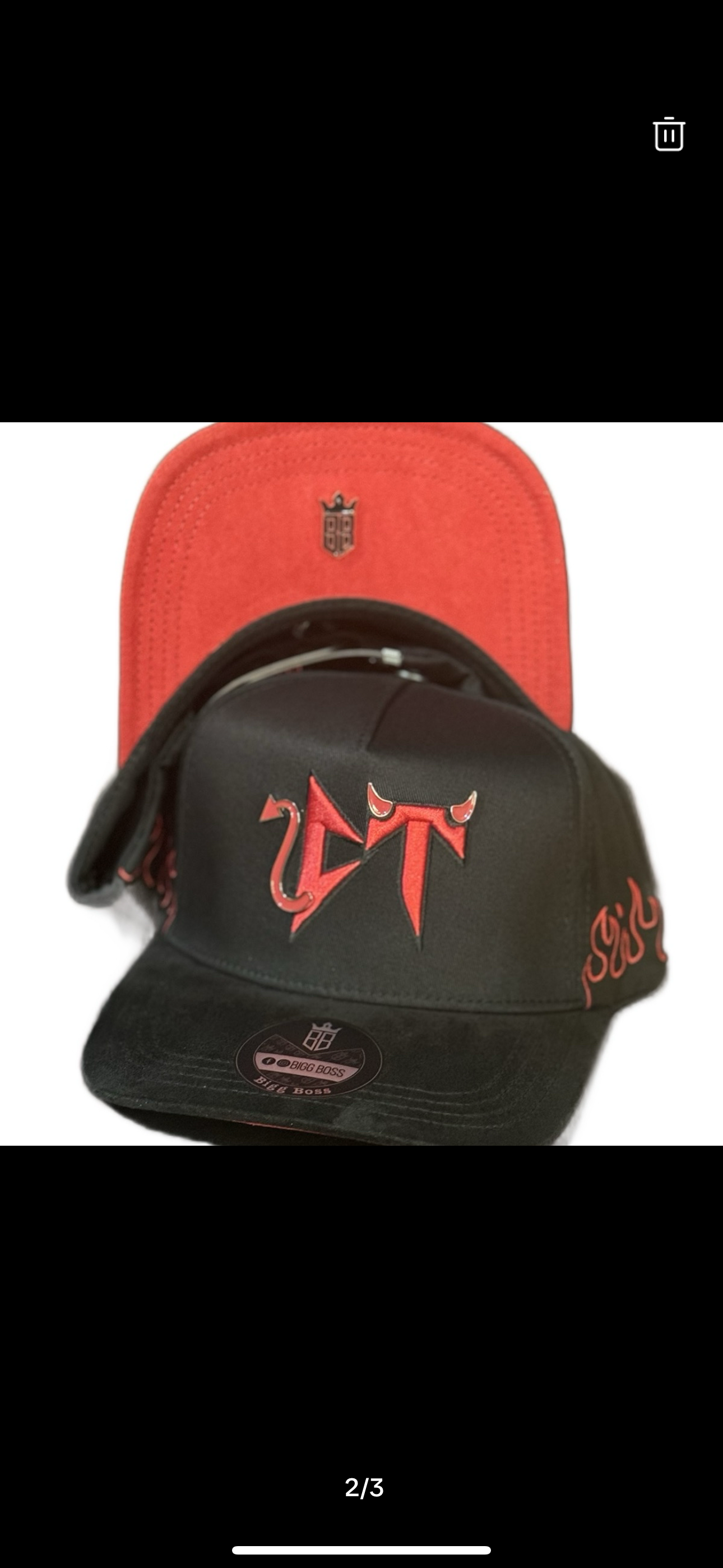 Hat BiggBoss CT Devil Black