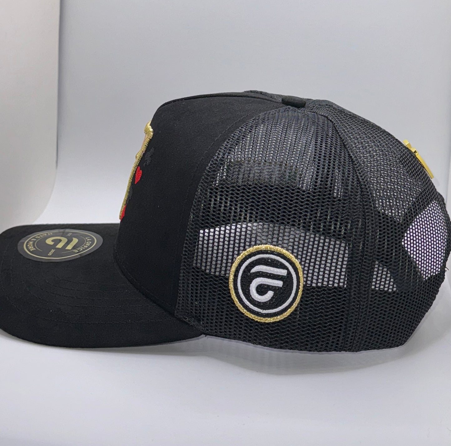 Hat Lucky 7 Trucker Black
