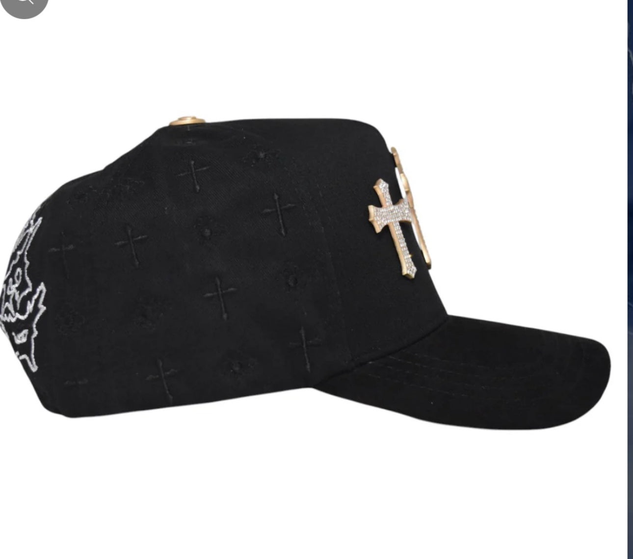 Hat 3 Cruces Rise Gold Crystals