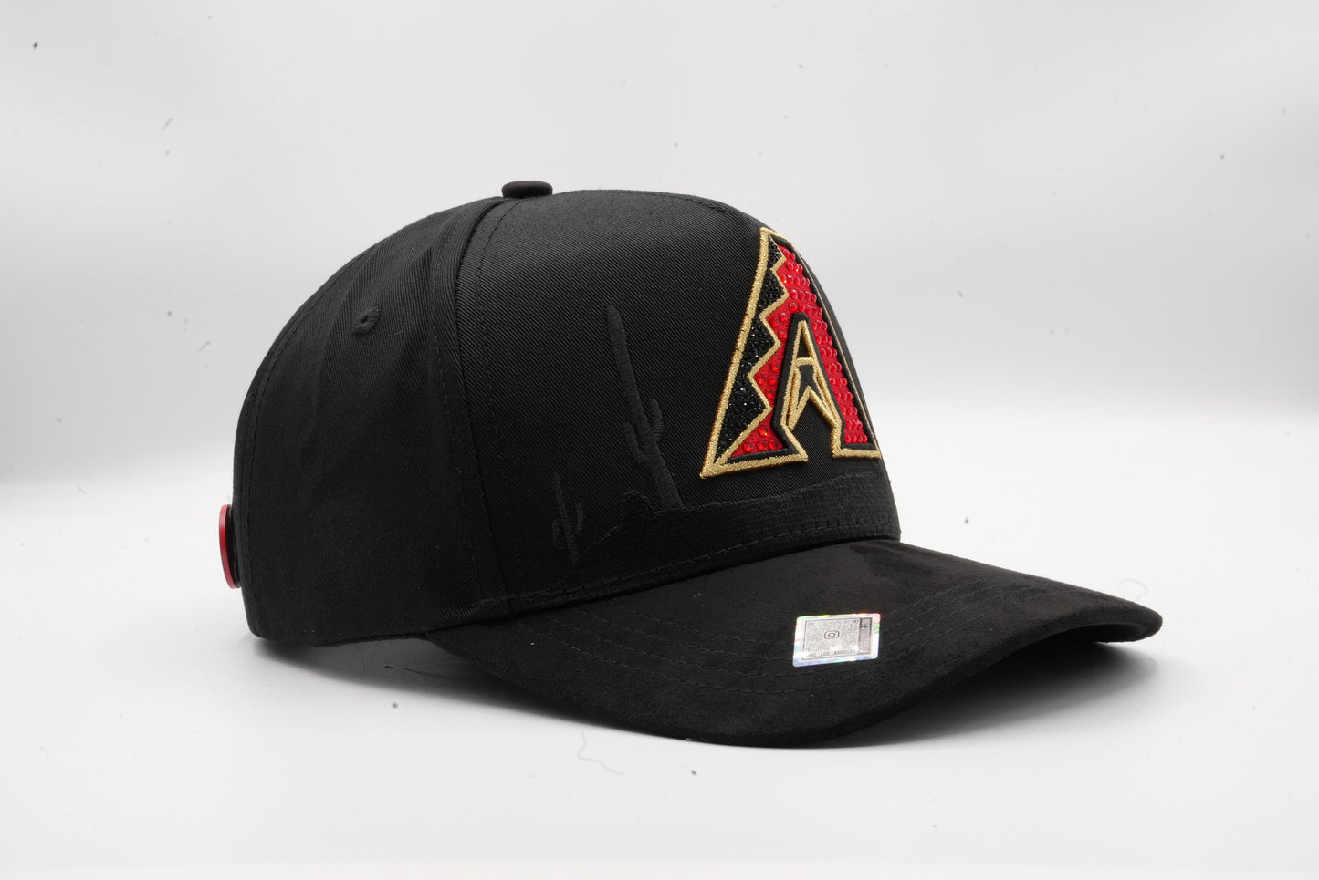 Hat Arizona Black Red Crystals