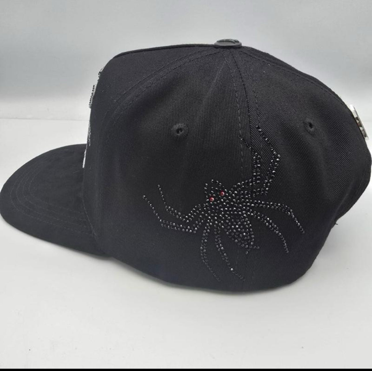 Hat BiggBoss Crystals Black