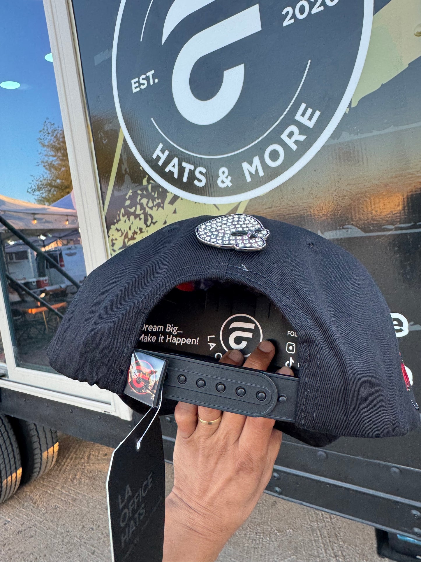 Hat Virus 2.0 Black La Office Hats