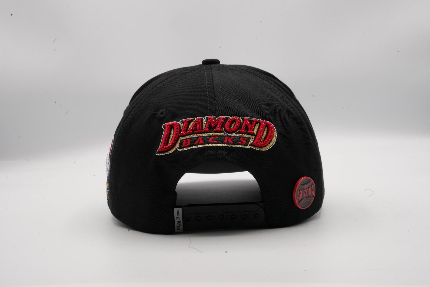Hat Arizona Black Red Crystals
