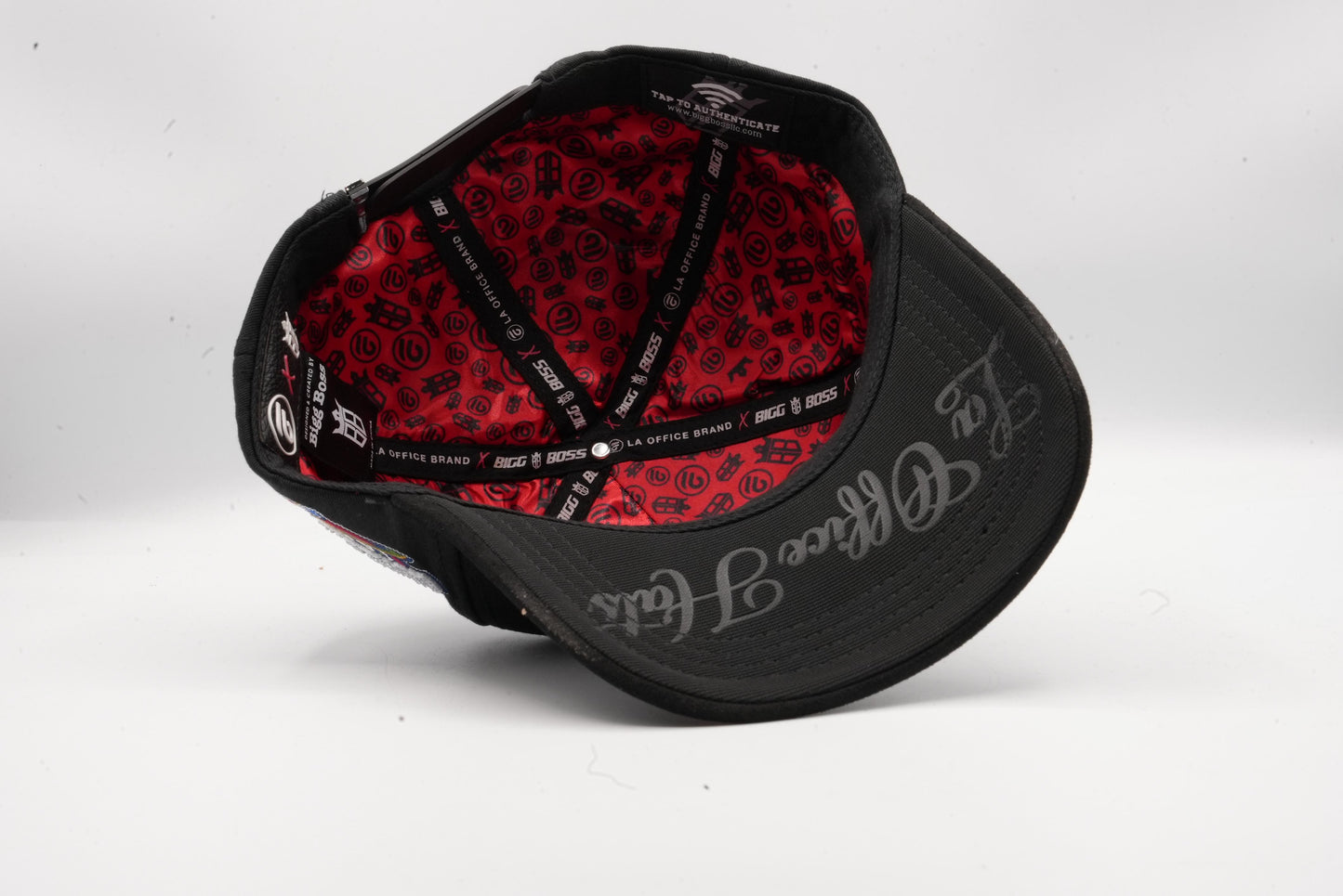 Hat Arizona Black Red Crystals