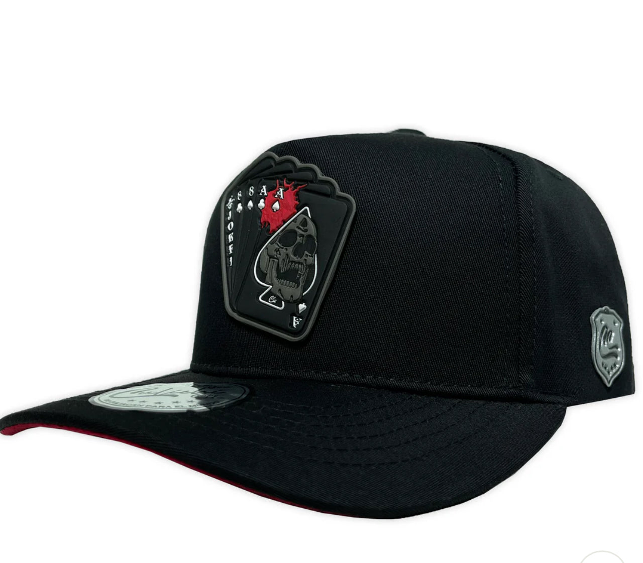 Gorra Poker Skull Black