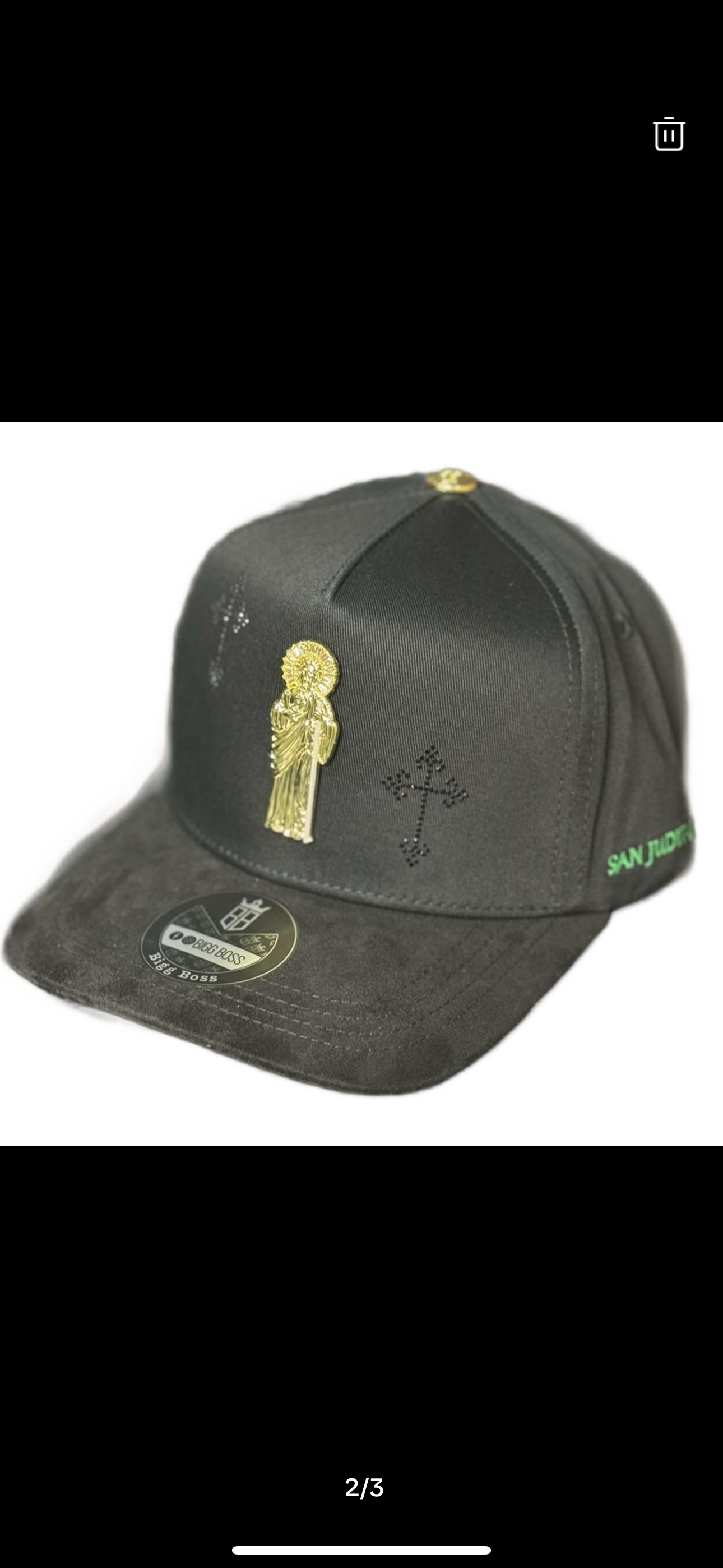Hat BiggBoss San Judas Tadeo Black