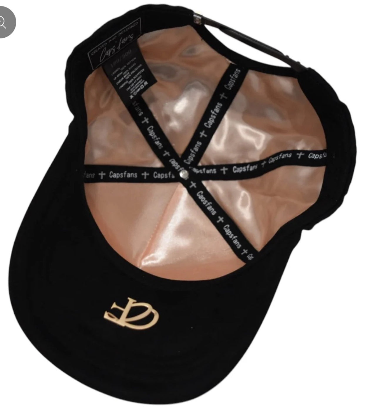 Hat 3 Cruces Rise Gold Crystals