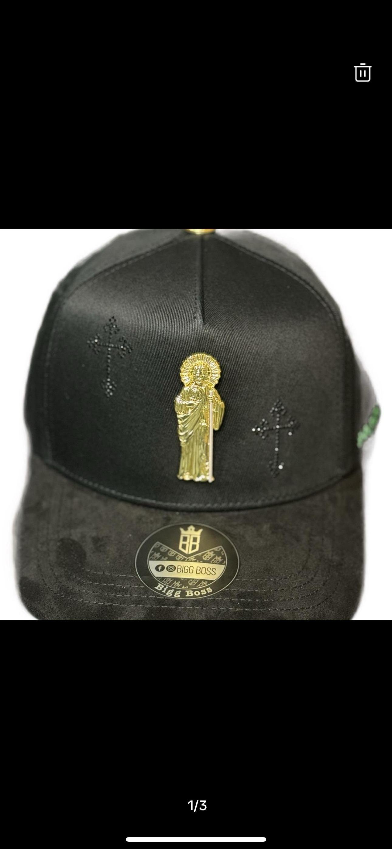 Hat BiggBoss San Judas Tadeo Black - Main Image