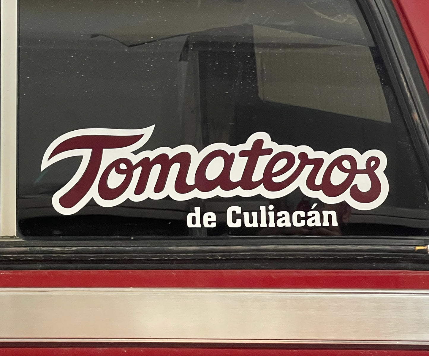 Sticker Tomateros de Culiacán 16” x 4.5”