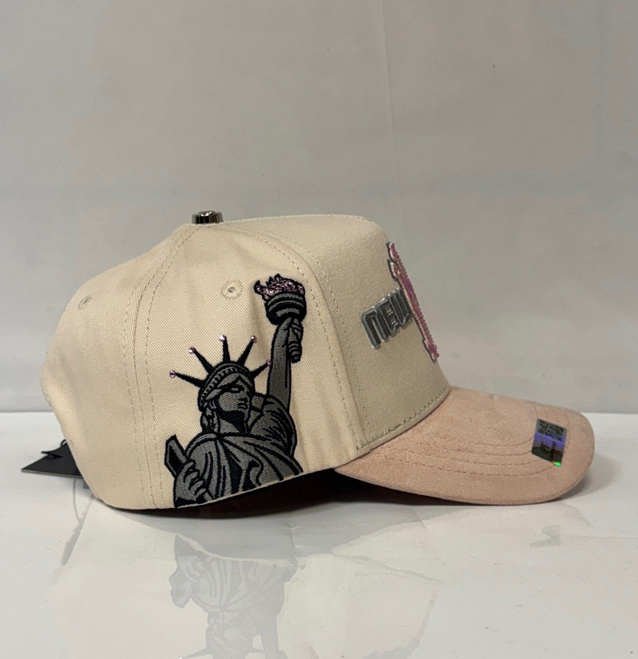 New York Beige Pink Crystals