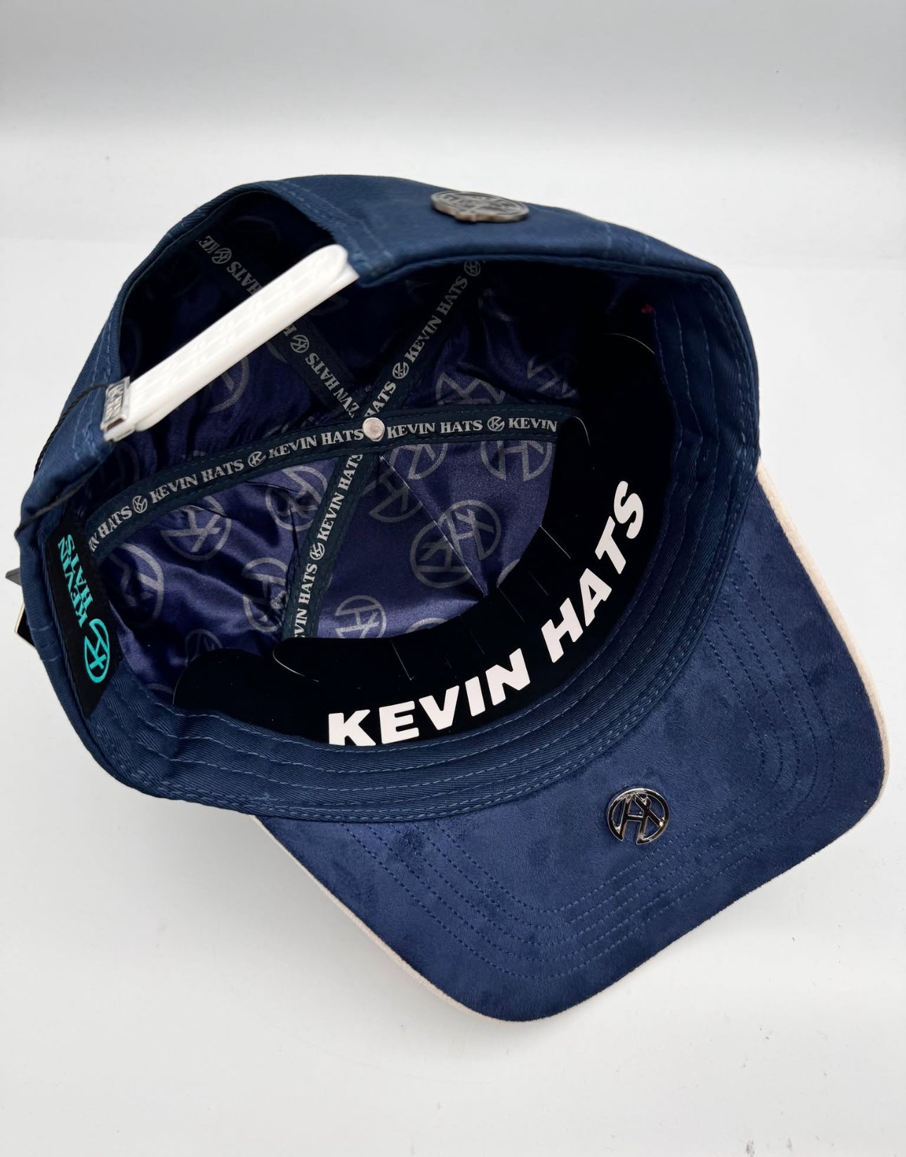 Hat BiggBoss x Kevin Hats NY Crystals Navy Gray