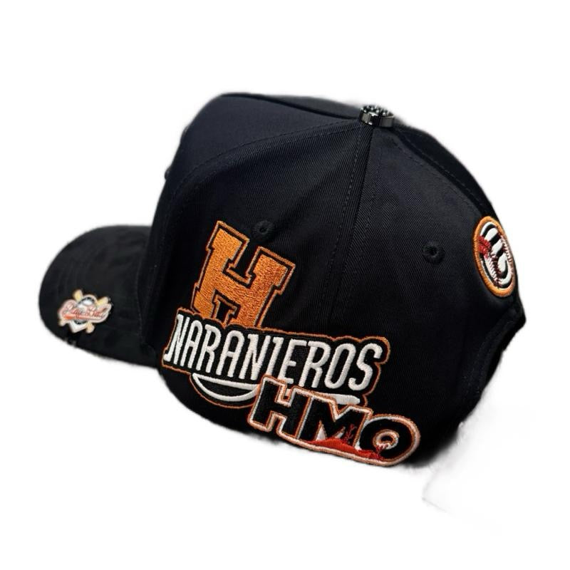 Hat Naranjeros Patches Black