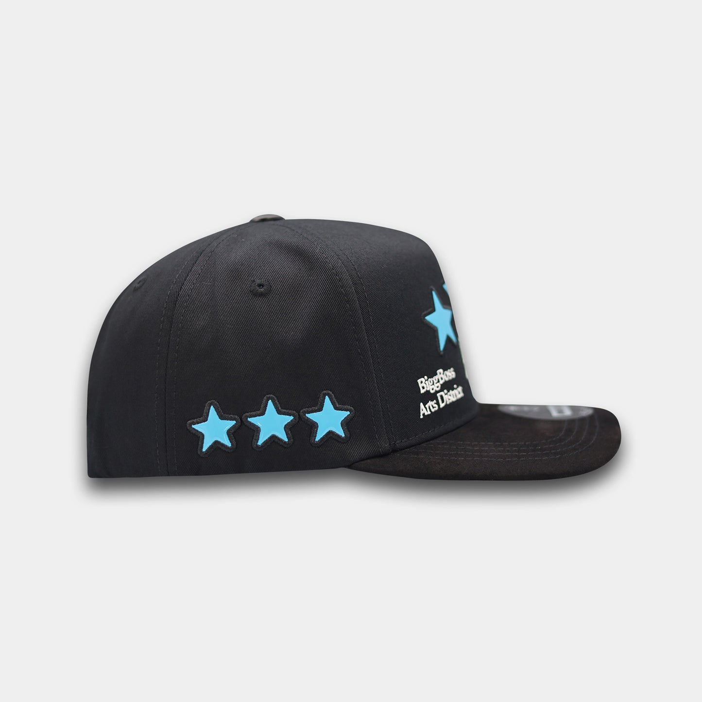 Hat BiggBoss AMR Blue Stars Black