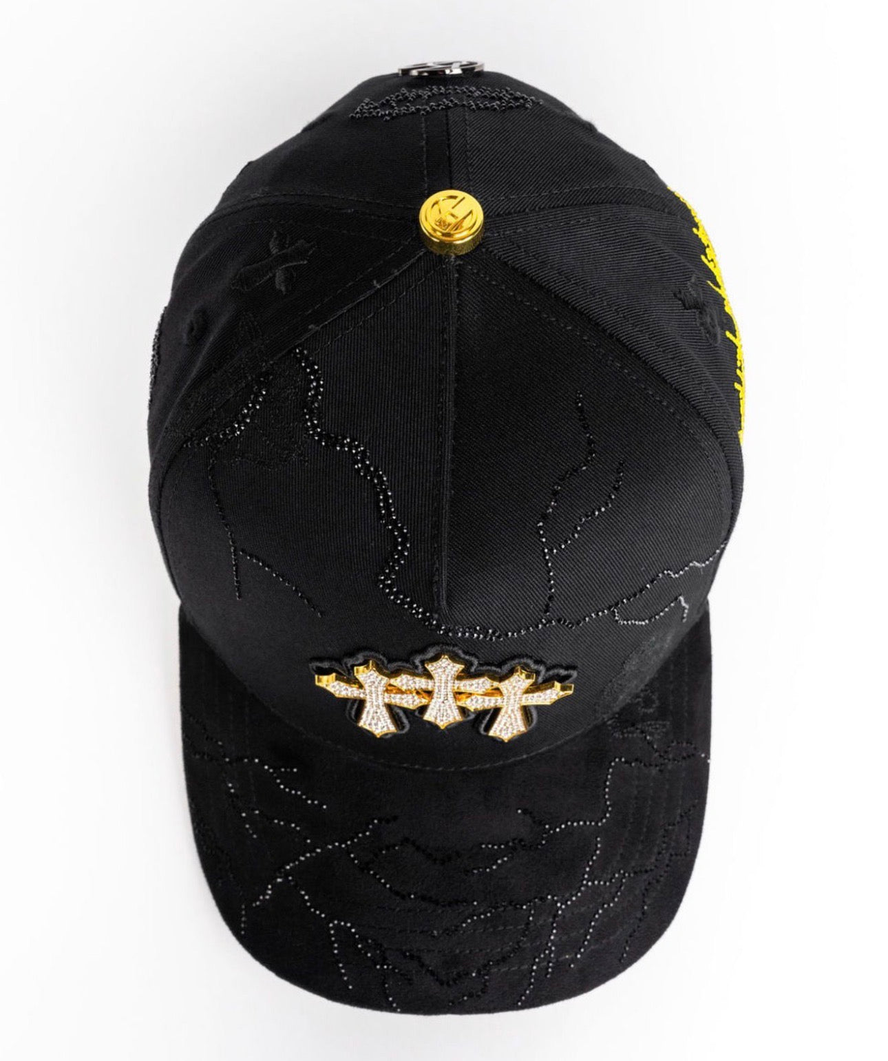 3 Cruces Black Gold Crystals