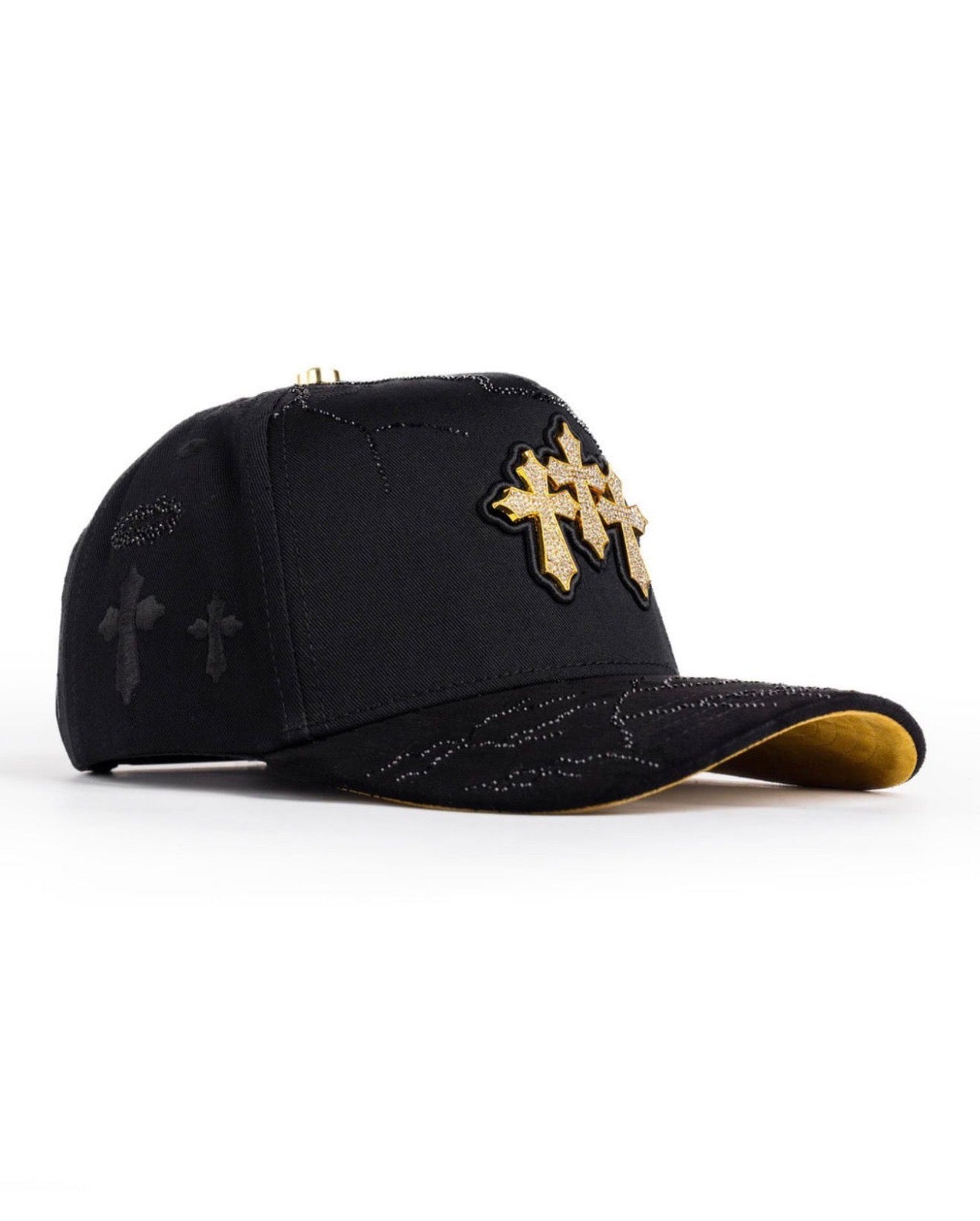 3 Cruces Black Gold Crystals
