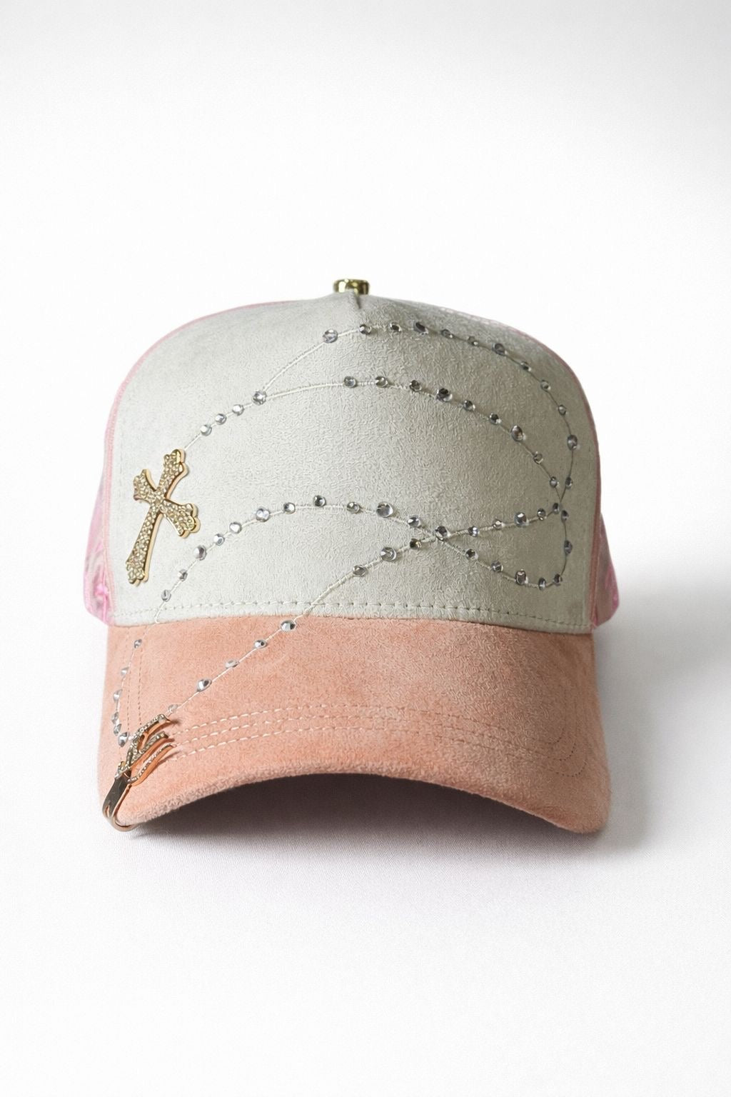 Exodo 14-14 Beige Pink Crystal