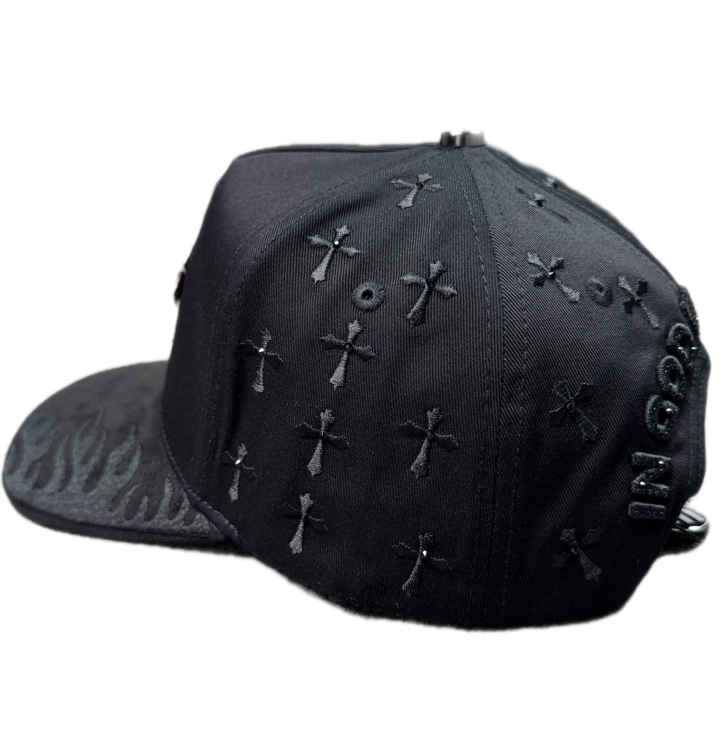 3 Cruces In God We Trust Total BLK