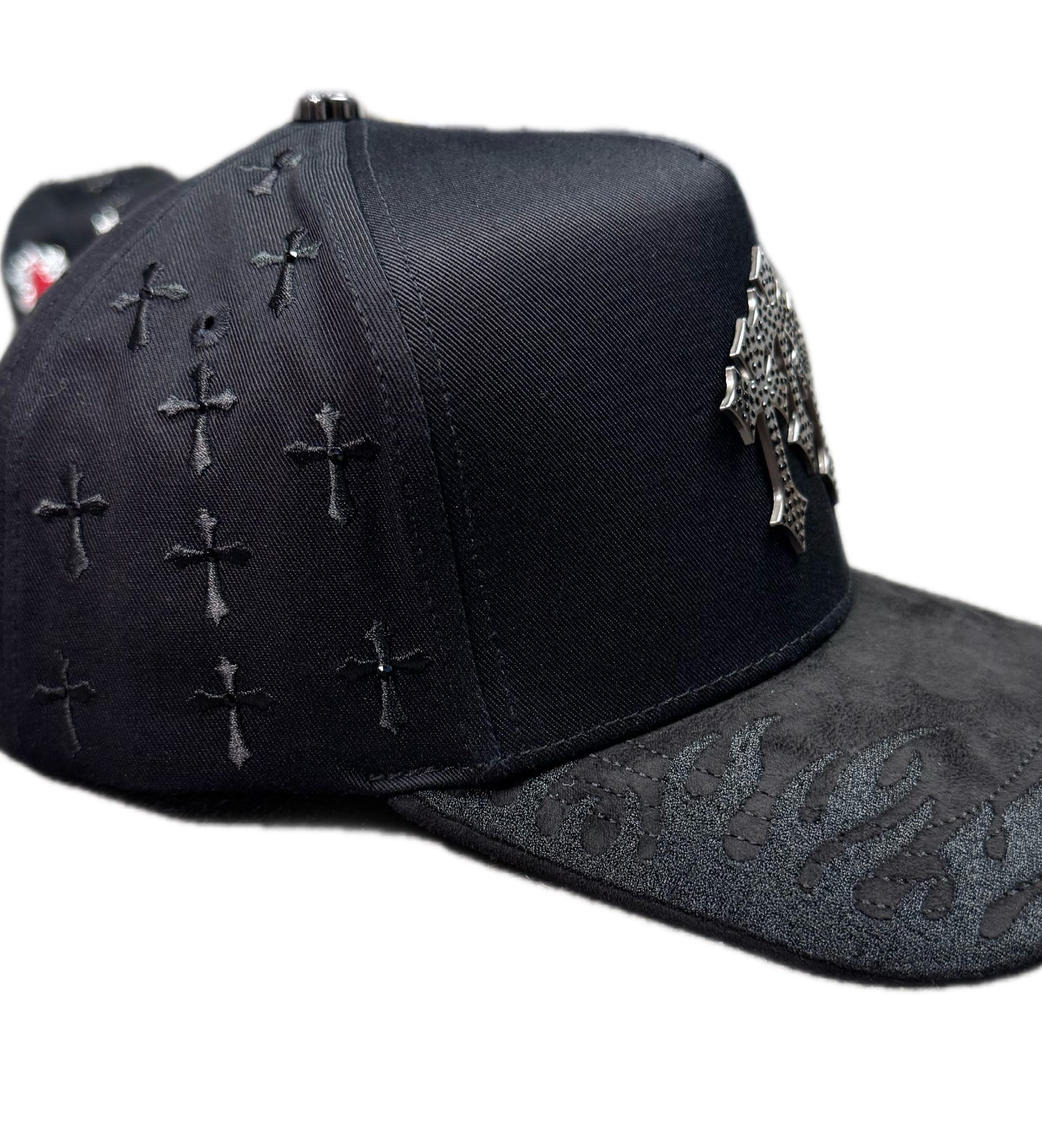 3 Cruces In God We Trust Total BLK