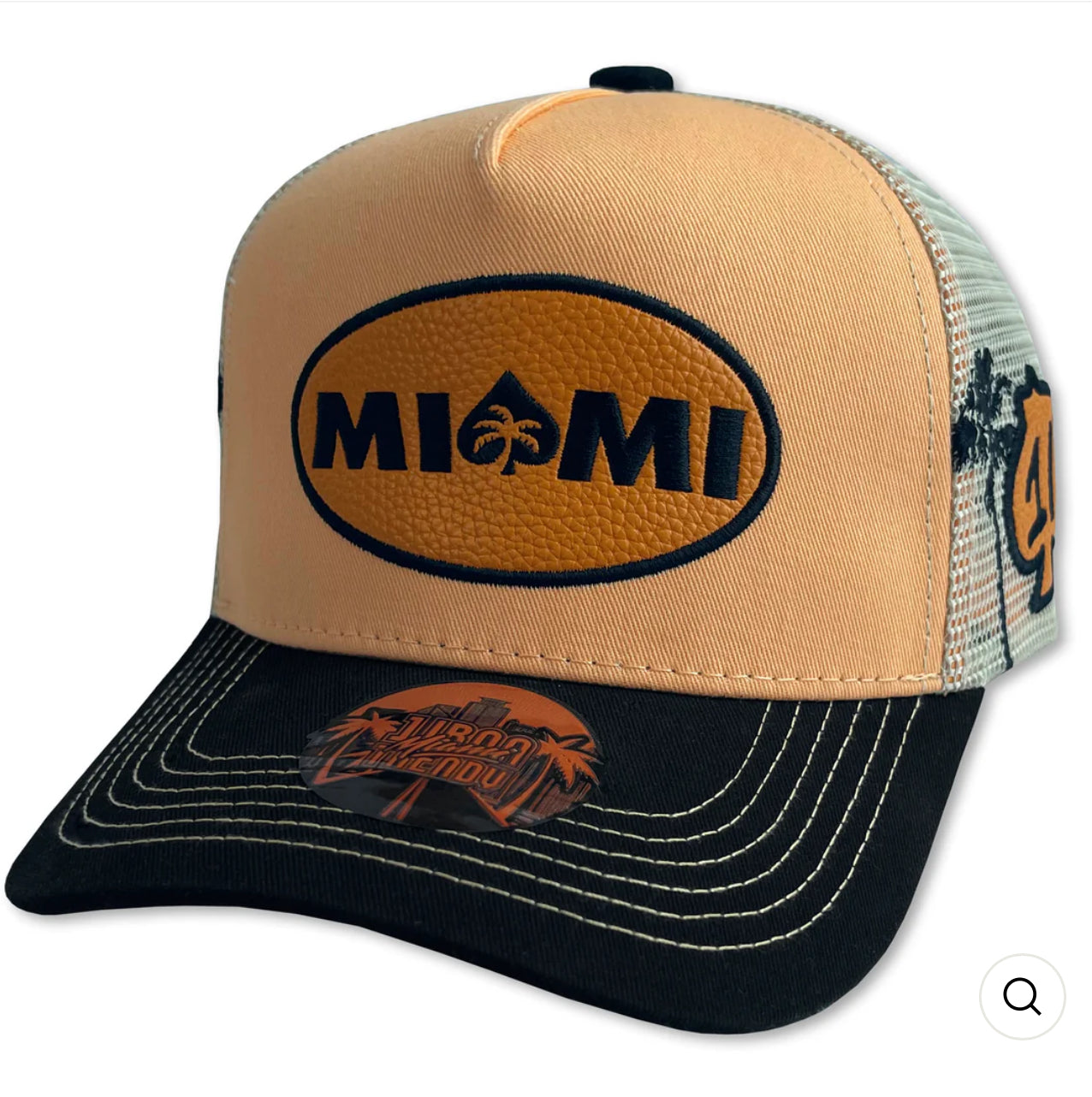 Hat Miami Orange Trucker