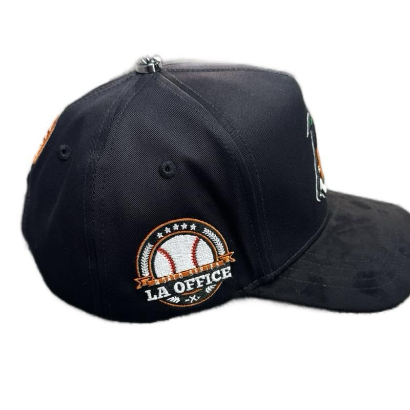 Hat Naranjeros Patches Black