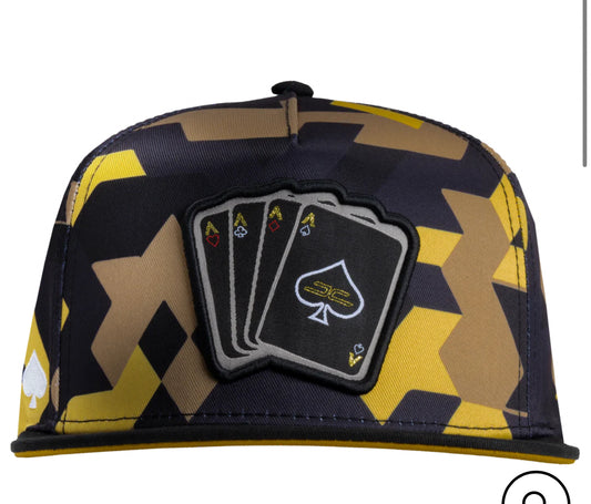 Gorra Poker Camo Yellow