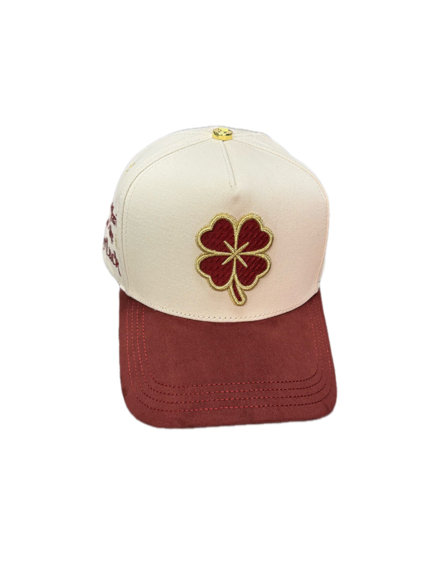 Trebol Beige Burgundy