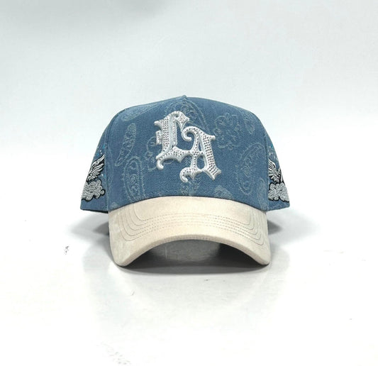 LA Los Angeles Blue Jean Crystal