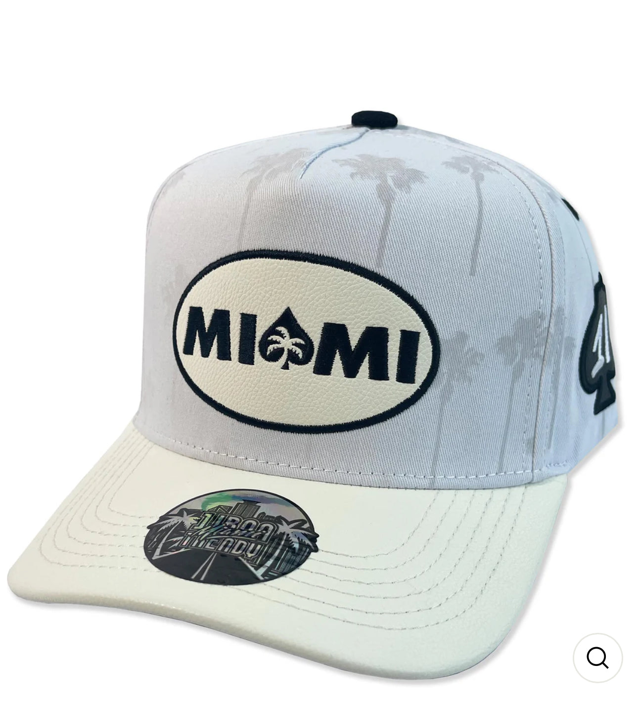 Hat Iron Miami White UV