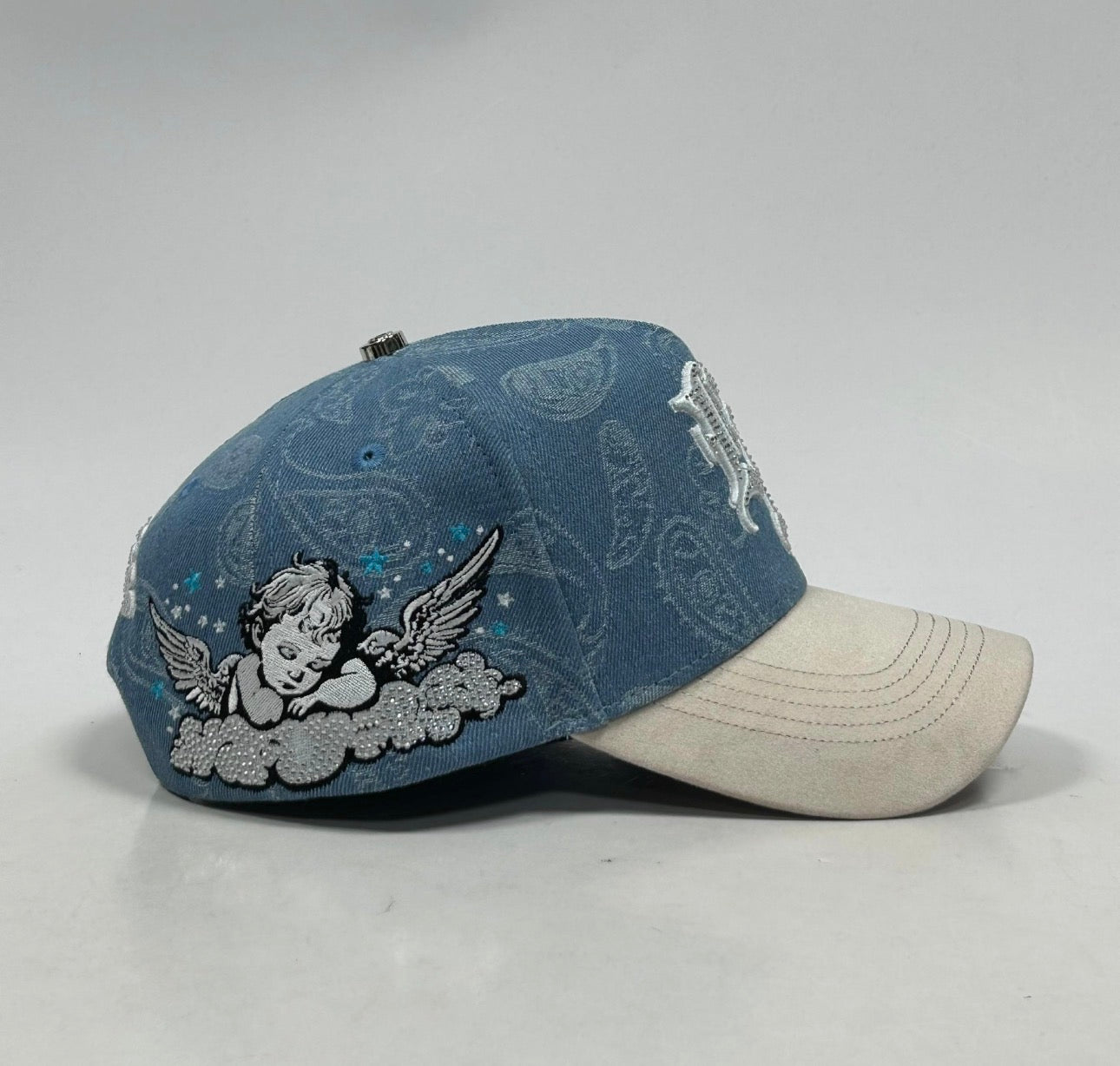 LA Los Angeles Blue Jean Crystal