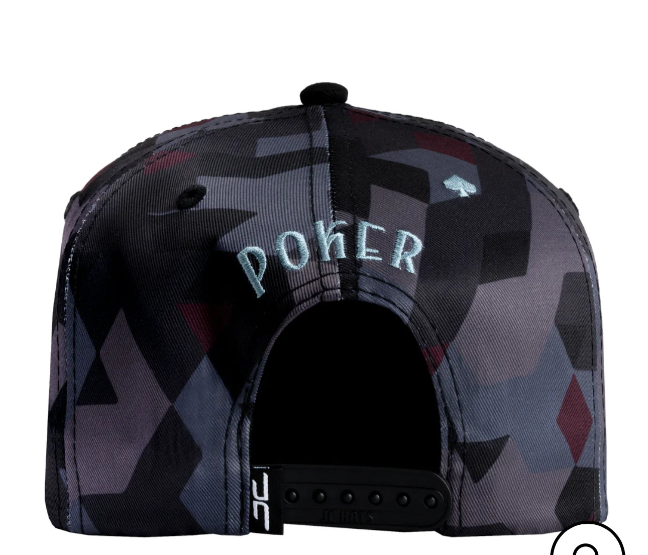 Gorra Poker Camo Blue/Red