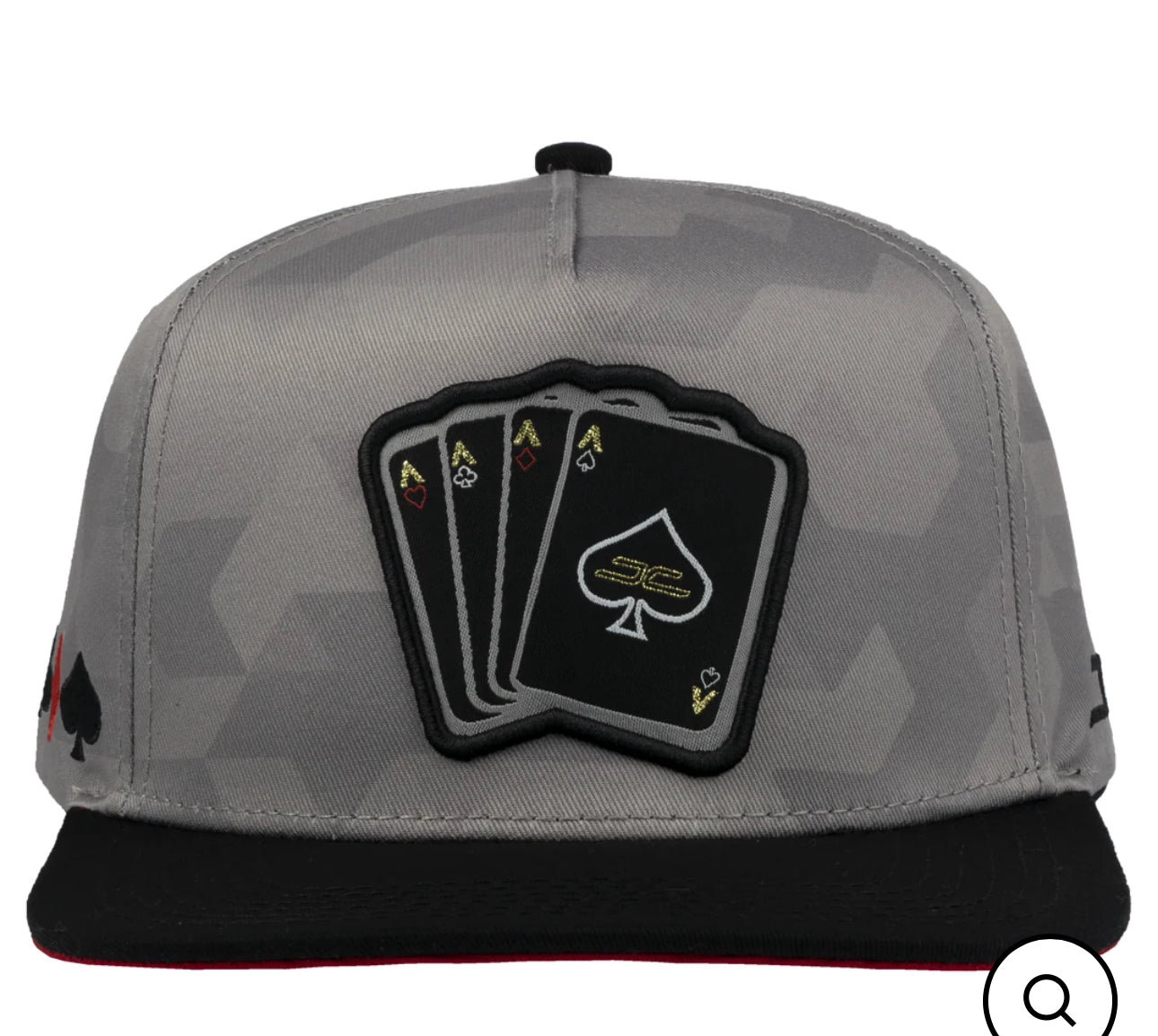 Gorra Poker Camo Sand