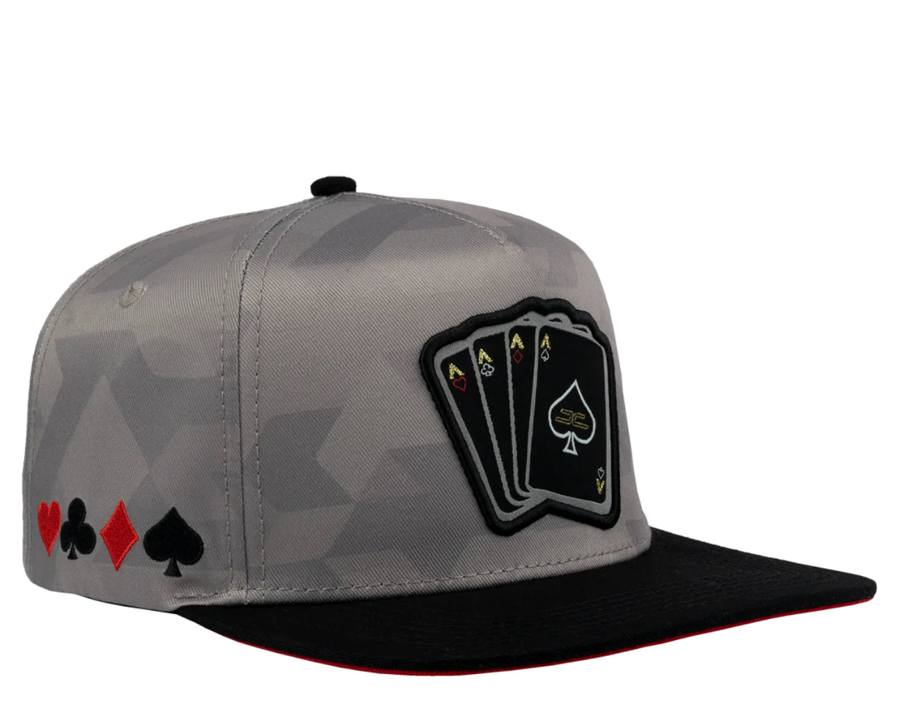 Gorra Poker Camo Sand