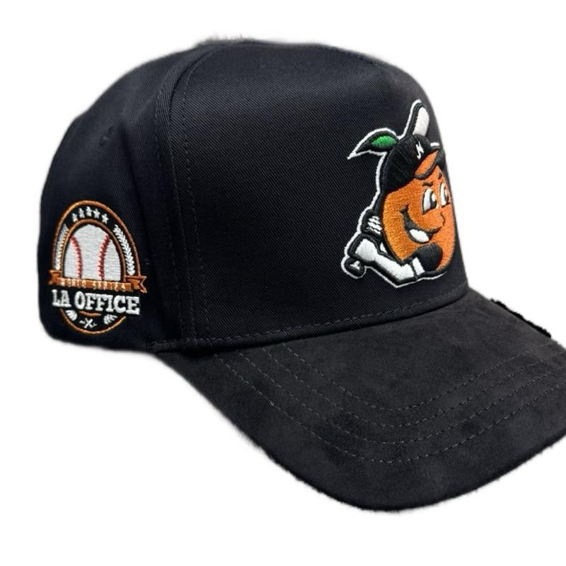 Hat Naranjeros Patches Black