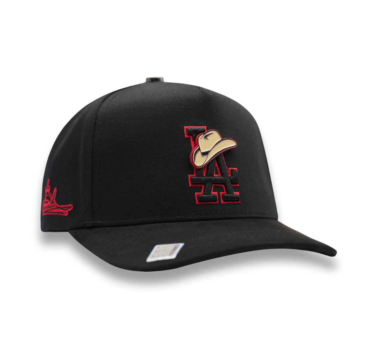LA Sombrero Black Red