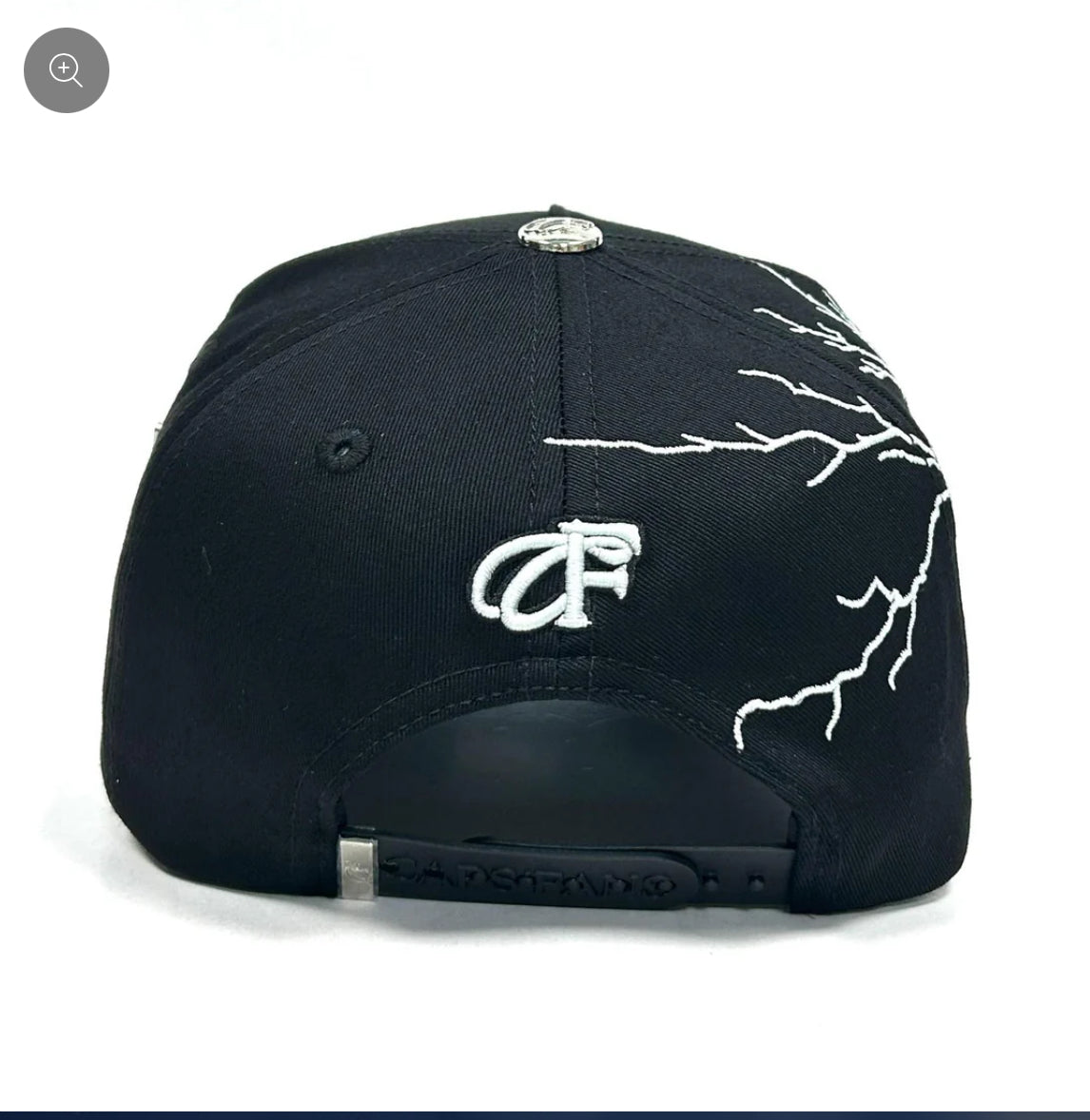 Hat Zeus Rayos Black Silver