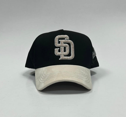 San Diego Black Beige Crystals