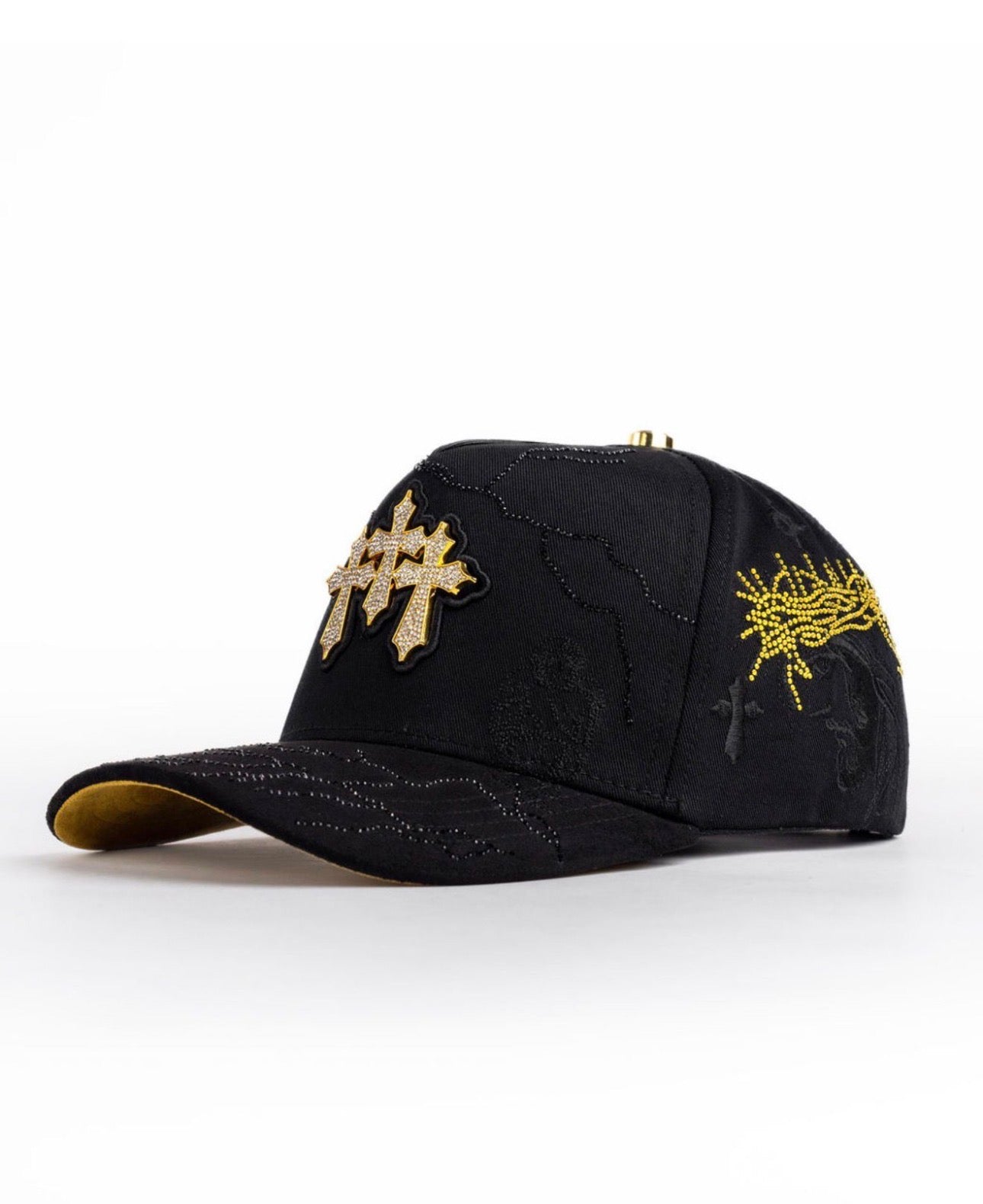 3 Cruces Black Gold Crystals