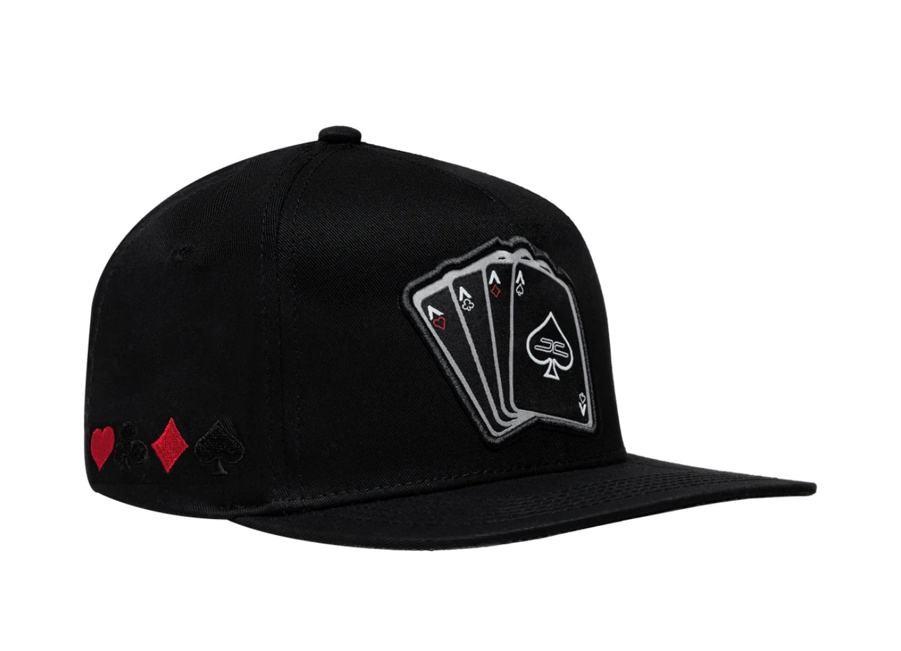 Gorra Poker Black