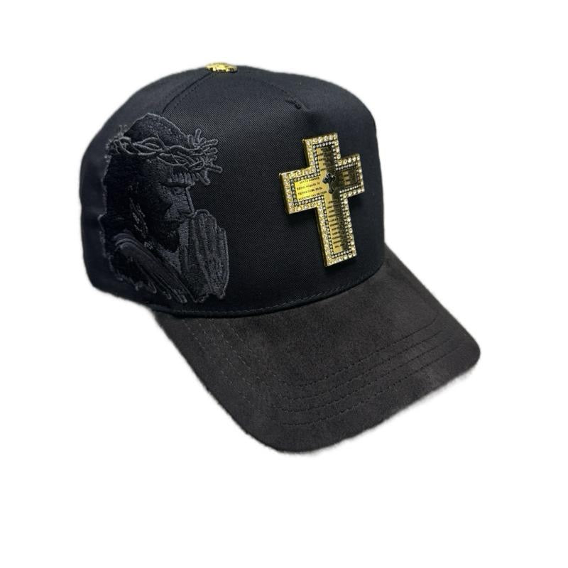 Hat Cruz Padre Nuestro Gold