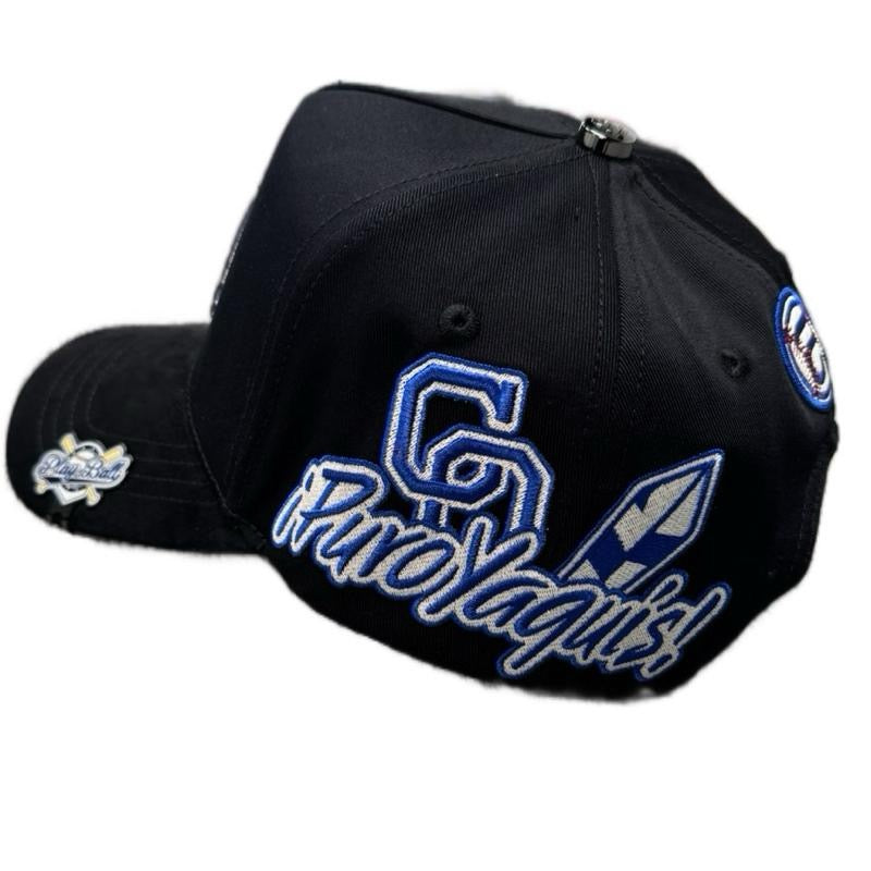 Hat CO Obregon Yaquis Patches Black