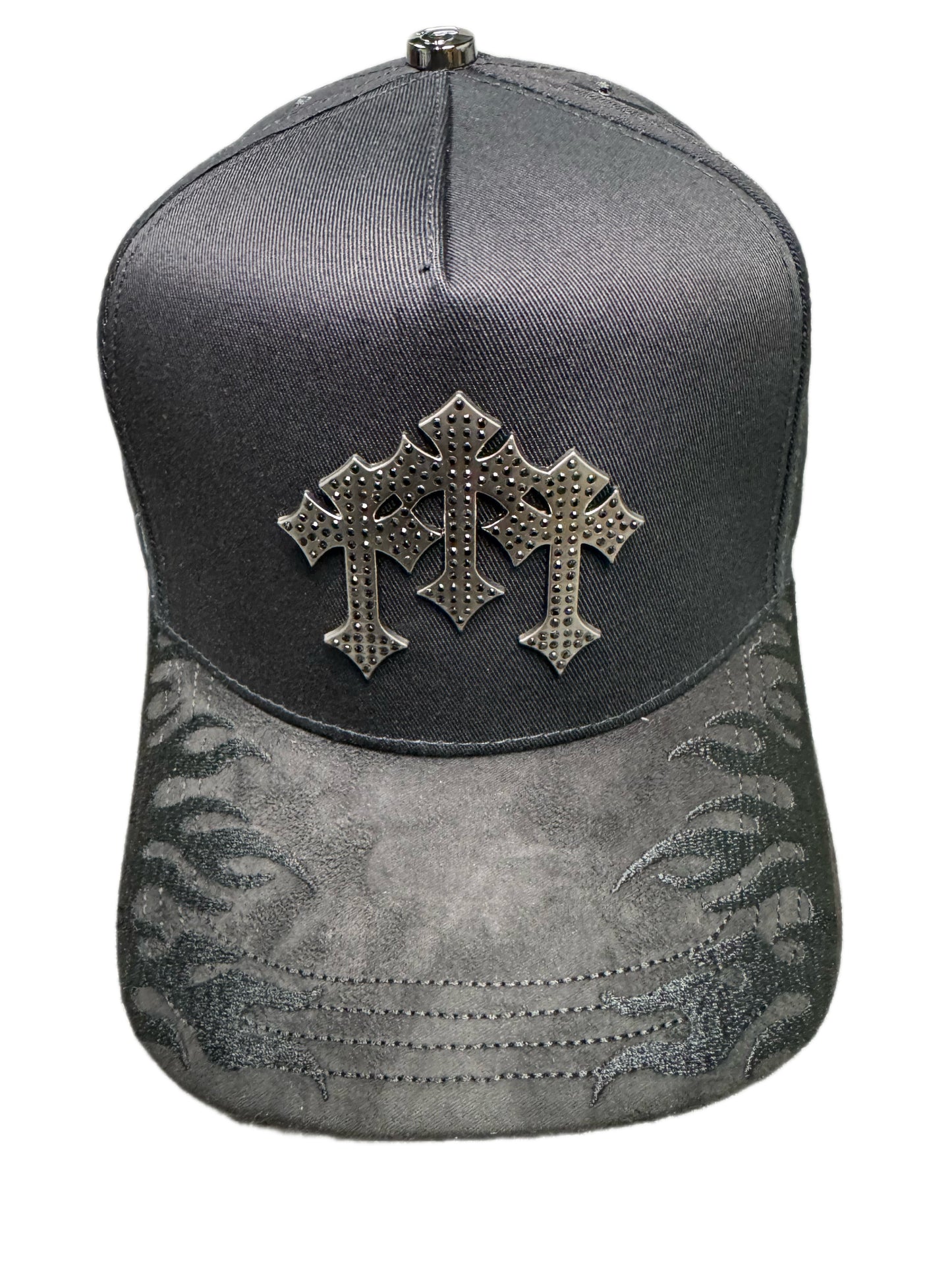 3 Cruces In God We Trust Total BLK