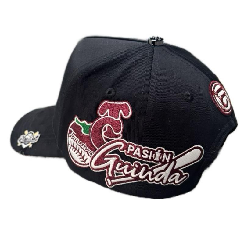 Hat TC Tomateros Parches Black